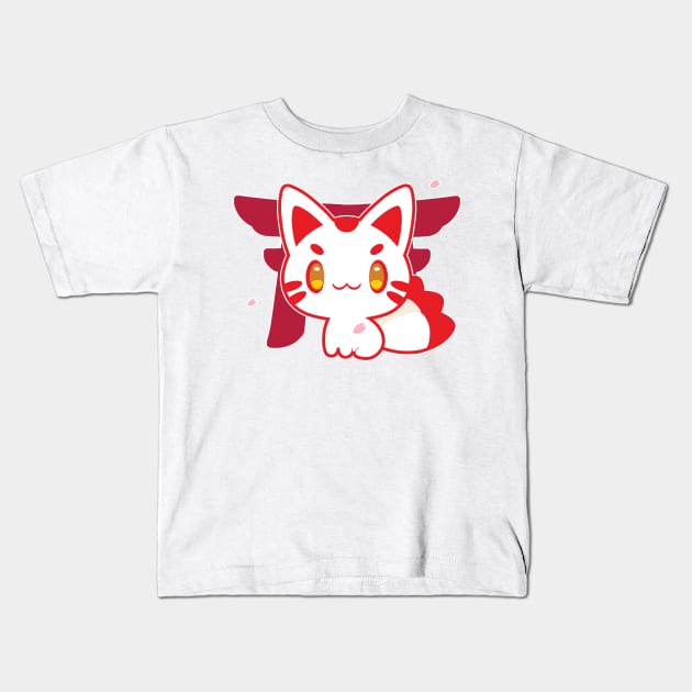 Kitsune Kids T-Shirt by KiiroiKat